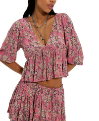 Free People - Perishing Printed Top