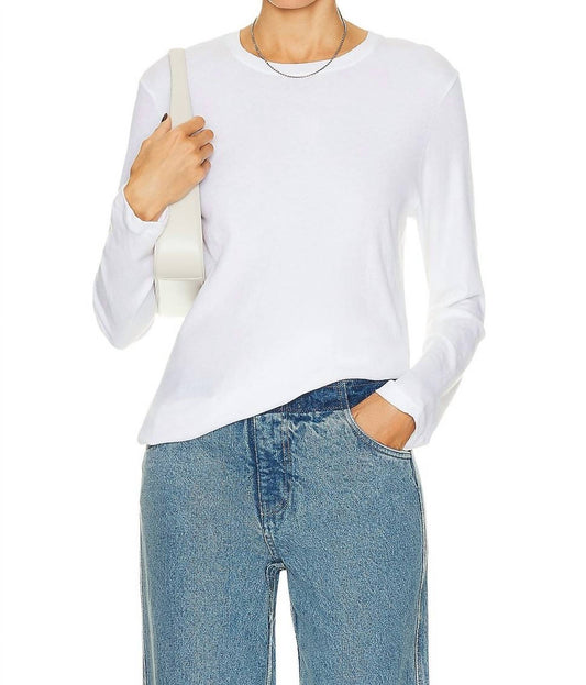 Enza Costa - Cashmere Loose Long Sleeve Tee