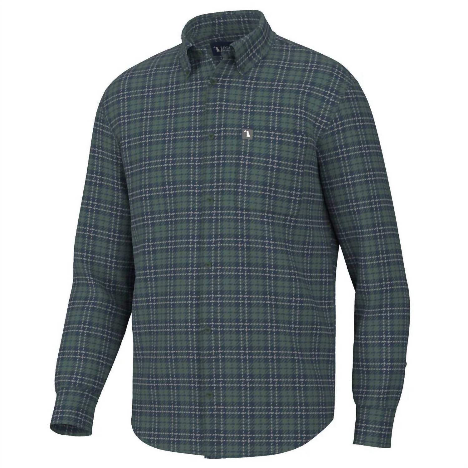 Local Boy Outfitters - Youth Boy's Hilton Stretch Flannel Shirt