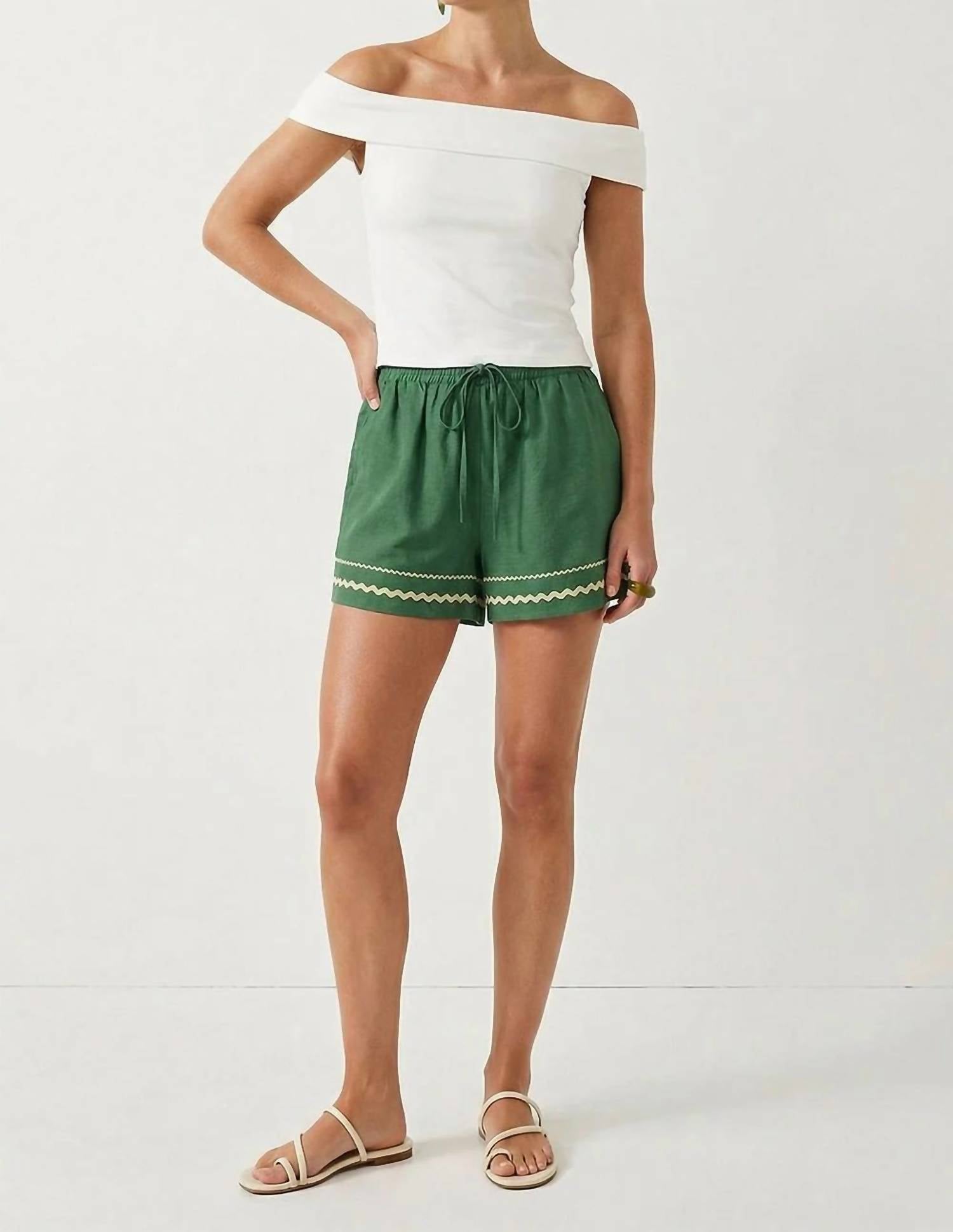 Naked Zebra - Lulu Linen Shorts