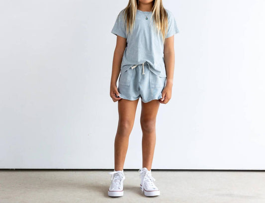 Tiny Whales - Girls' Bloom Boxy Tee