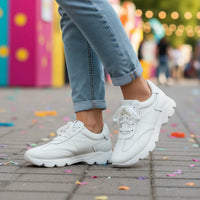 Carrano - Women's Leather Low Top Sneakers