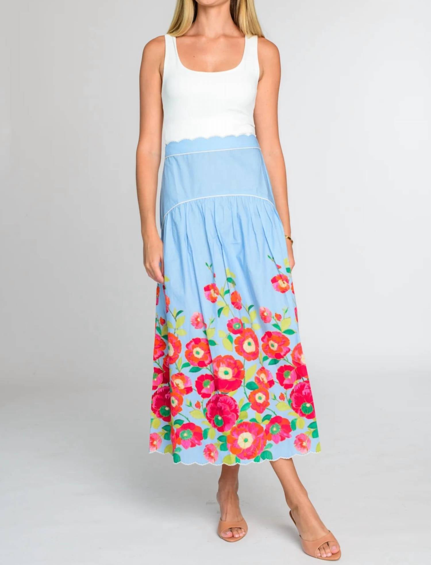 Elizabeth James The Label - Phoebe Midi Skirt