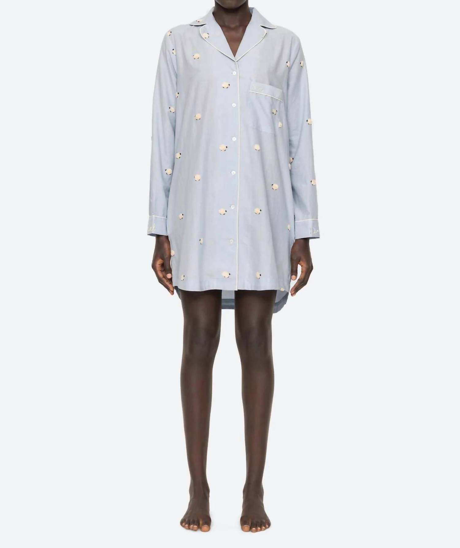 Sea - Sheep Night Shirt