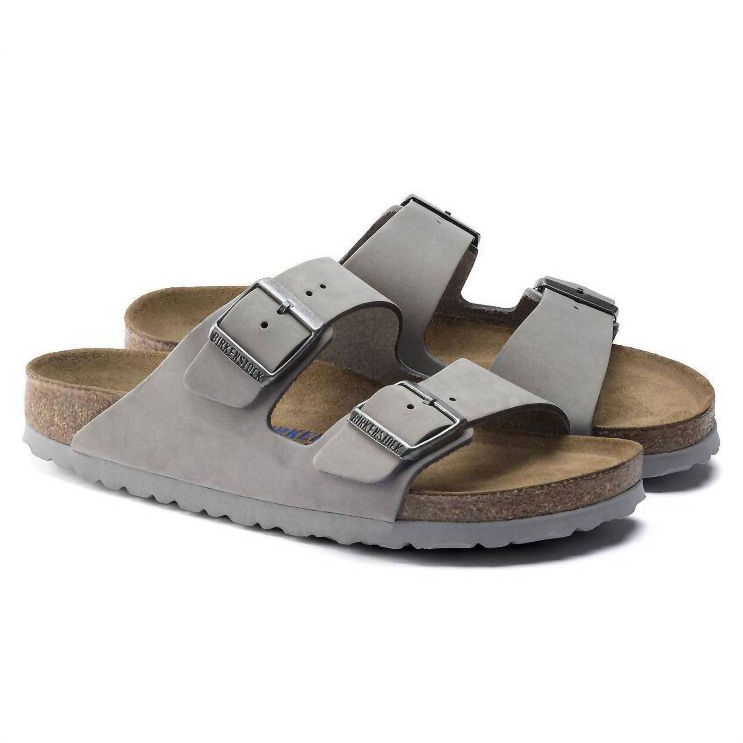 Birkenstock - Women's Arizona Suede Soft Footbed Sandals