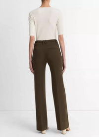 Vince - Mid-rise Tailored Flare Pant