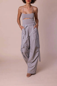 Lapointe - Stretch Faux Utility Pocket Pant