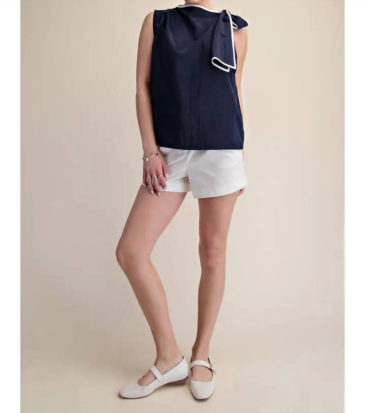 Glam - Side Tie Top