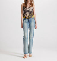 Theo The Label - Women's Hydra Printed Cowl Neck Camisole Top