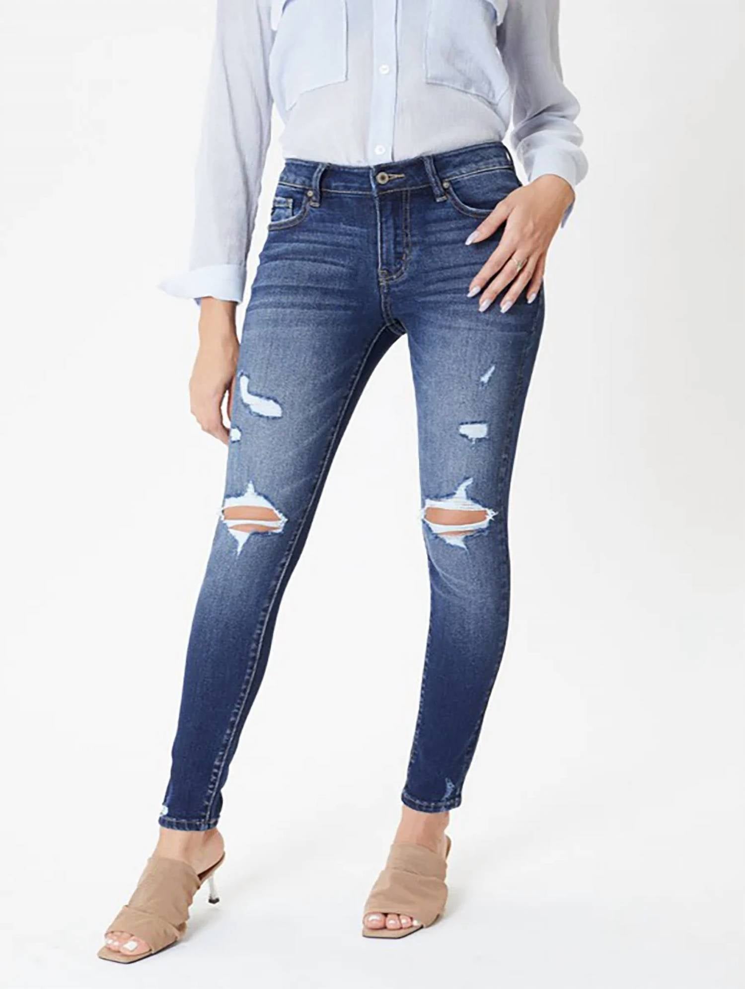 Kancan - Audrey Mid-rise Skinny Jeans