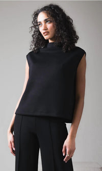 Ripley Rader - Scuba Cowl Neck Sleeveless Top