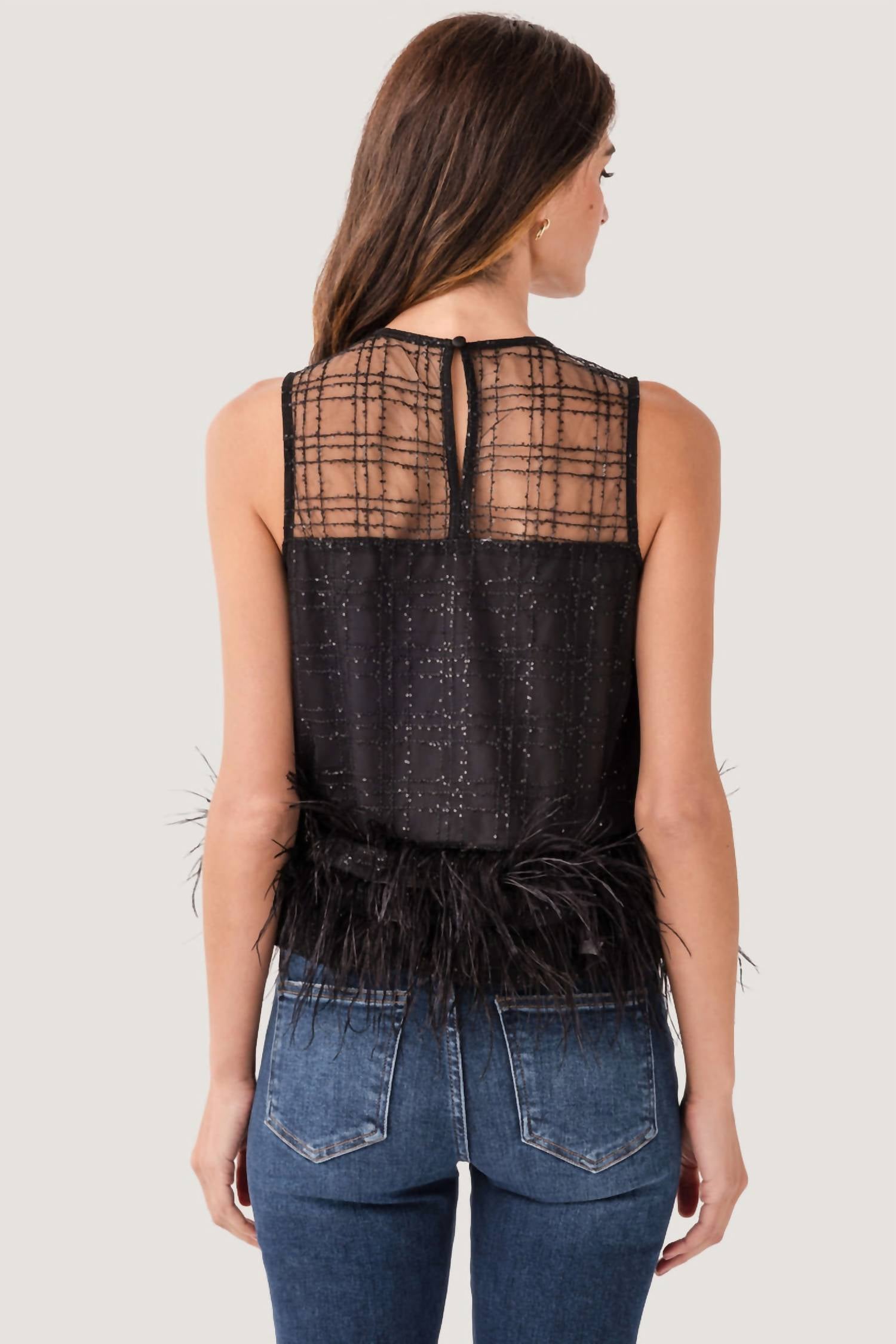 Raisonnel - Luxe Grid Feather Top