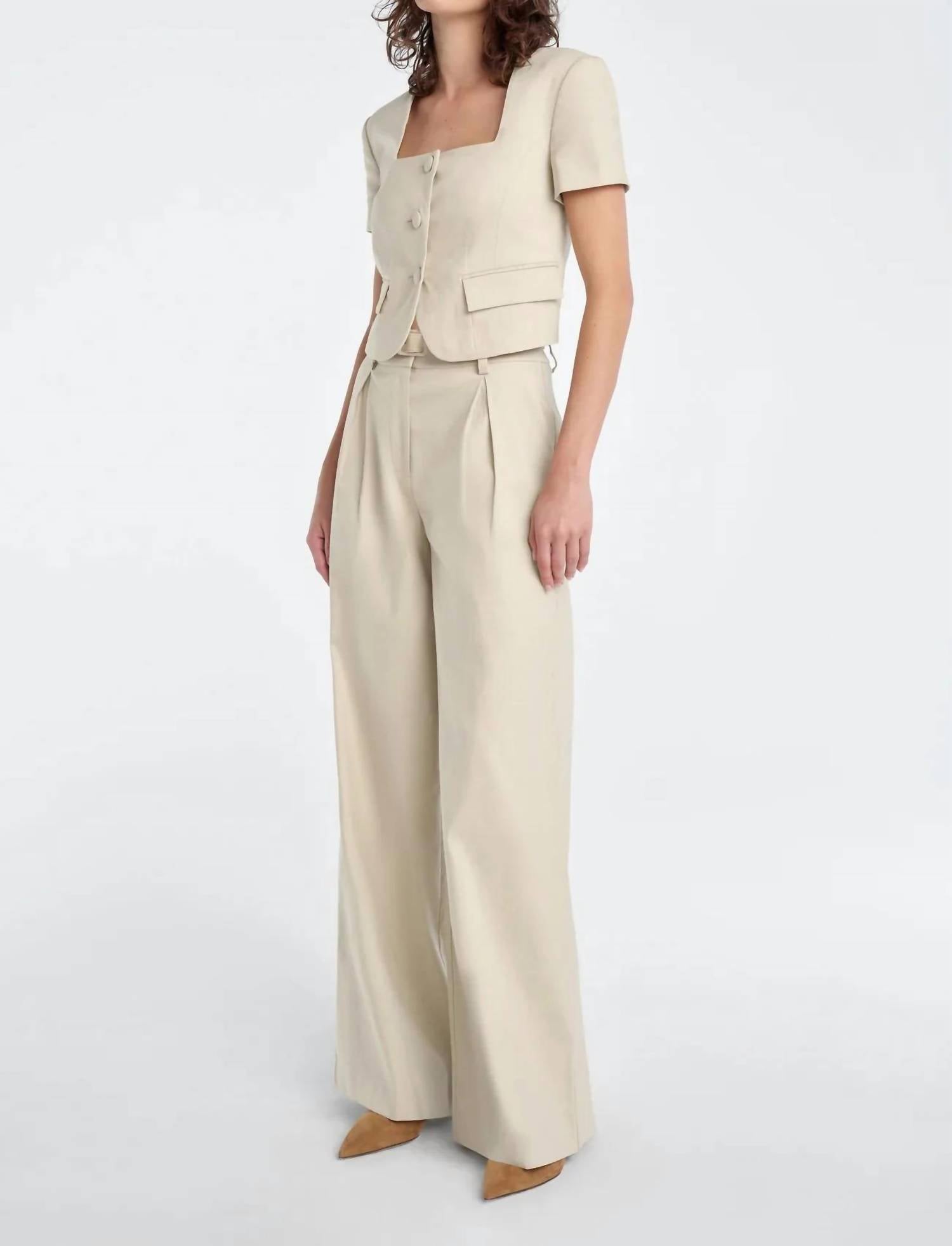 Favorite Daughter - The Mayfair Linen Top