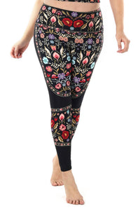 Yoga Democracy - Women's Rustica Printed Yoga Leggings