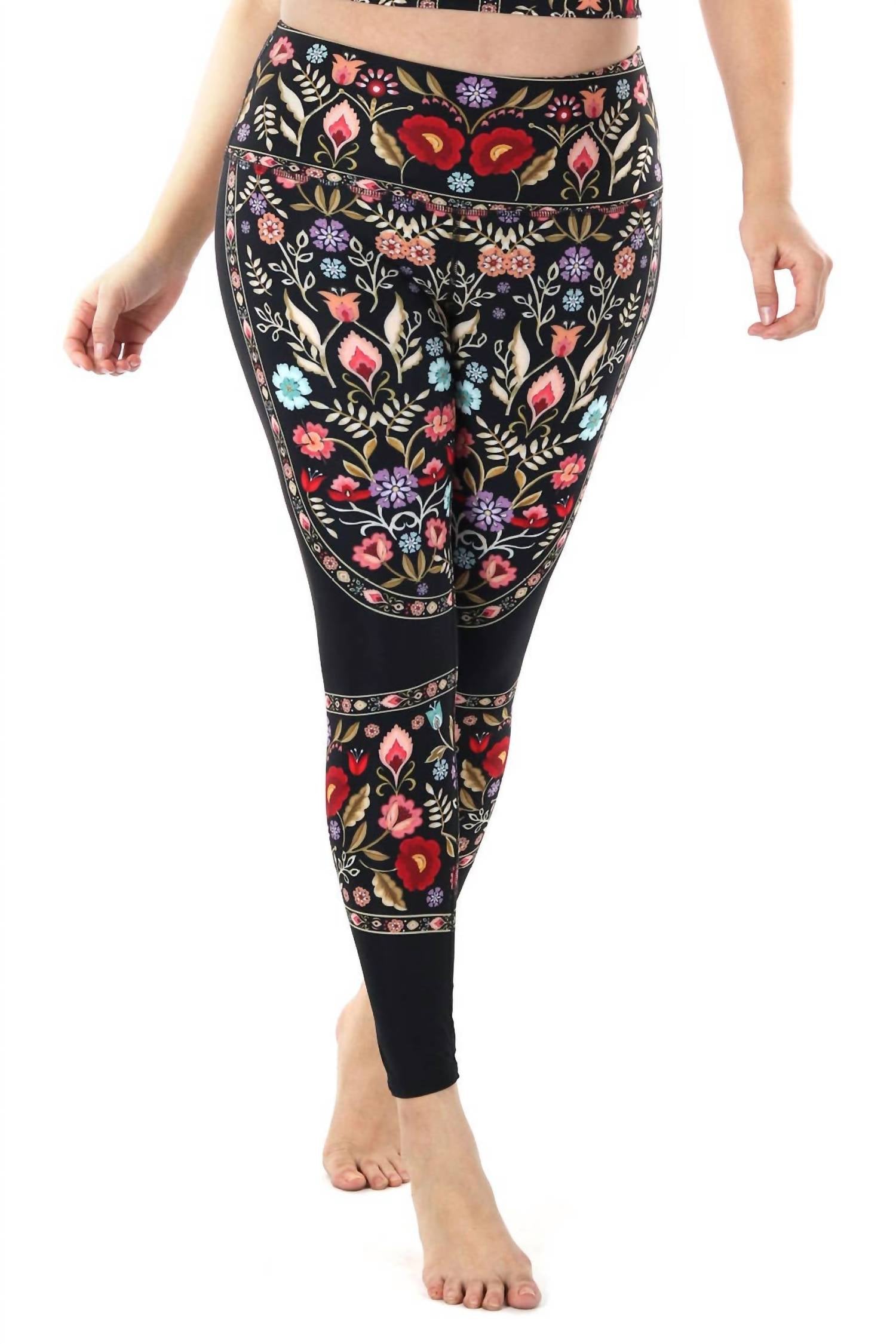 Yoga Democracy - Women's Rustica Printed Yoga Leggings