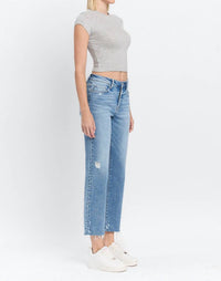Flying Monkey - Sweet Time Ankle Straight Jeans