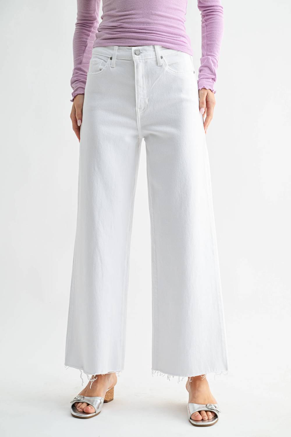 Just Black Denim - Straight Leg High Rise Jeans
