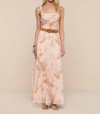 L'Agence - Torin Pleated Maxi Skirt