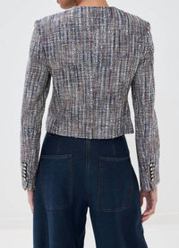 Veronica Beard - Andrea Cotton Tweed Jacket