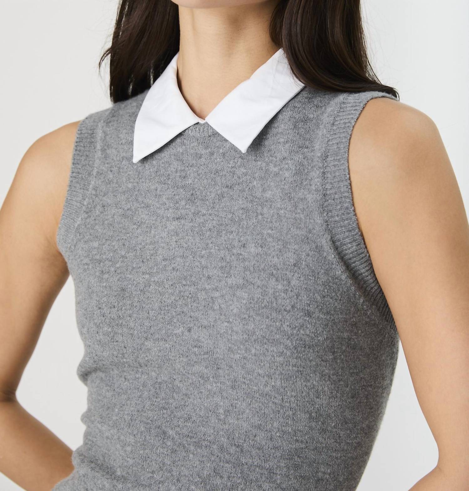 French Connection - Vhari Knit Sleeveless Mini Dress