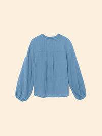 XIRENA Arielle Top in harbor blue - women's blouse - view 4