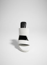 French Connection - Women's Crocodile Slide Sandal