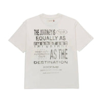 HONOR THE GIFT Travelled Journey Tee in white - men's t-shirt - view 5