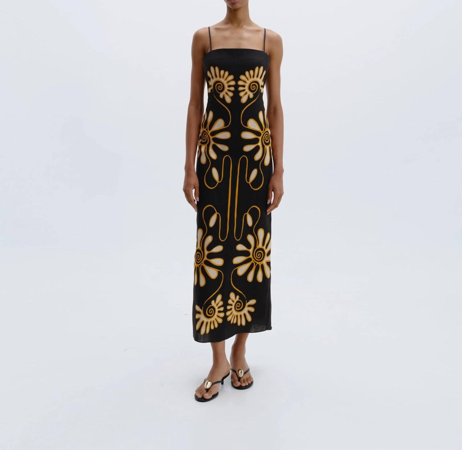 Cala De La Cruz - Samantha Midi Dress