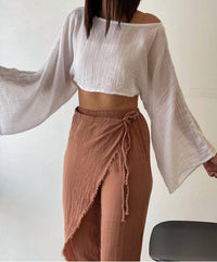 Blanca - Manav Side Tie Pants