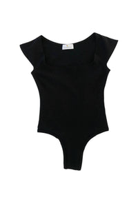 GIL RODRIGUEZ El Tigre Bodysuit in black - women's shirt - view 4