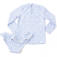 Shade Critters - Girl's Coastal Garden Rashguard Set