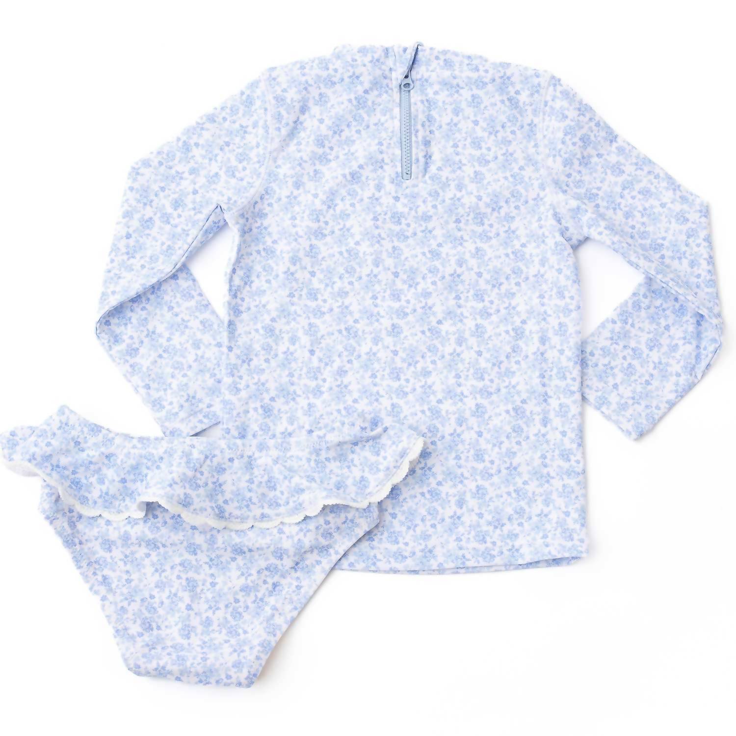Shade Critters - Girl's Coastal Garden Rashguard Set