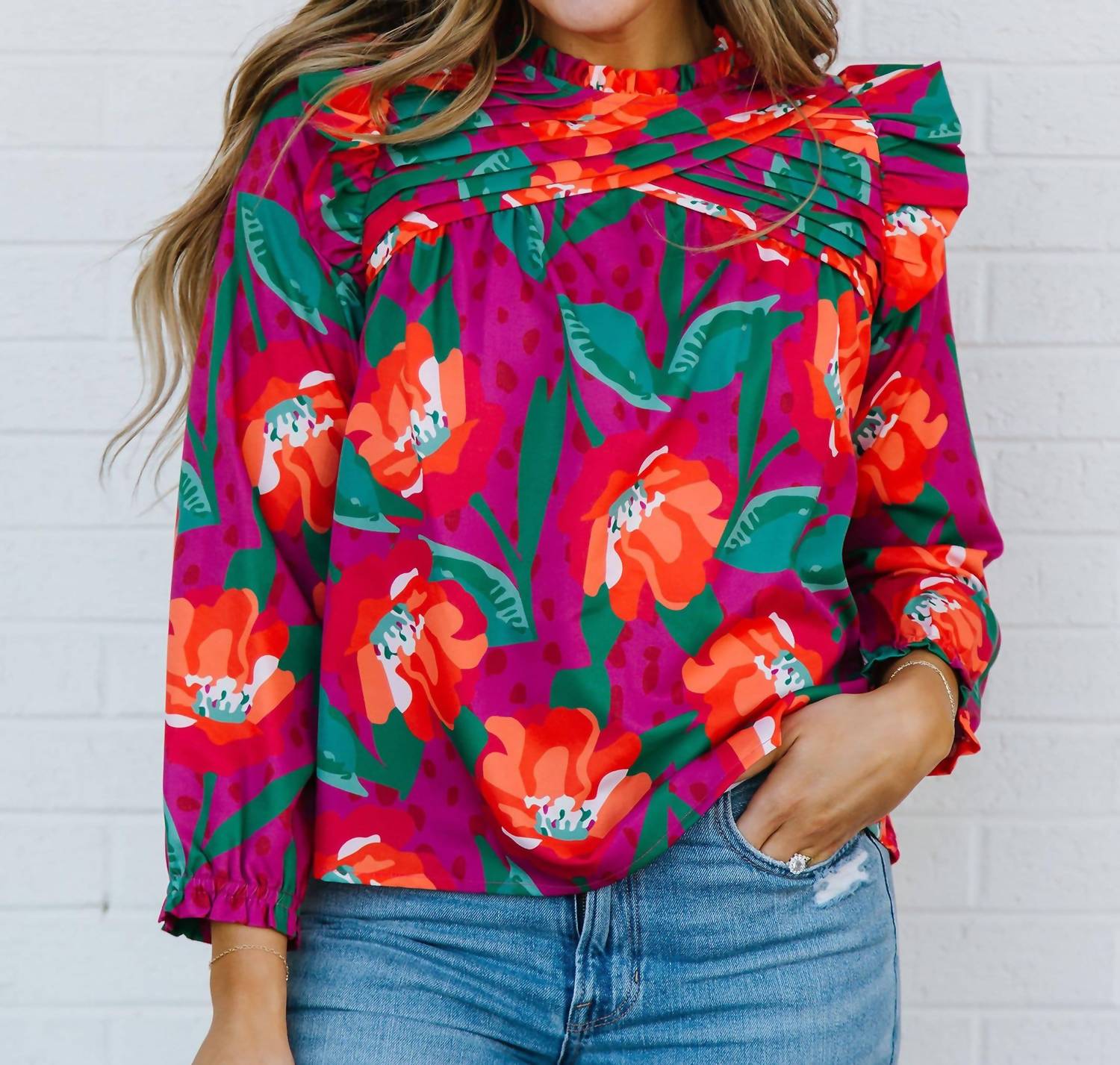 Michelle Mcdowell - McKenna Gold Rush Top