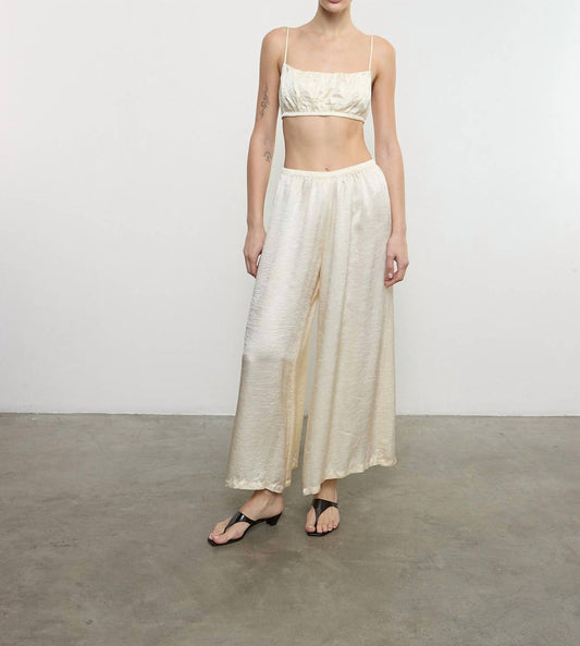 Enza Costa - TEXTURED SATIN BRALETTE