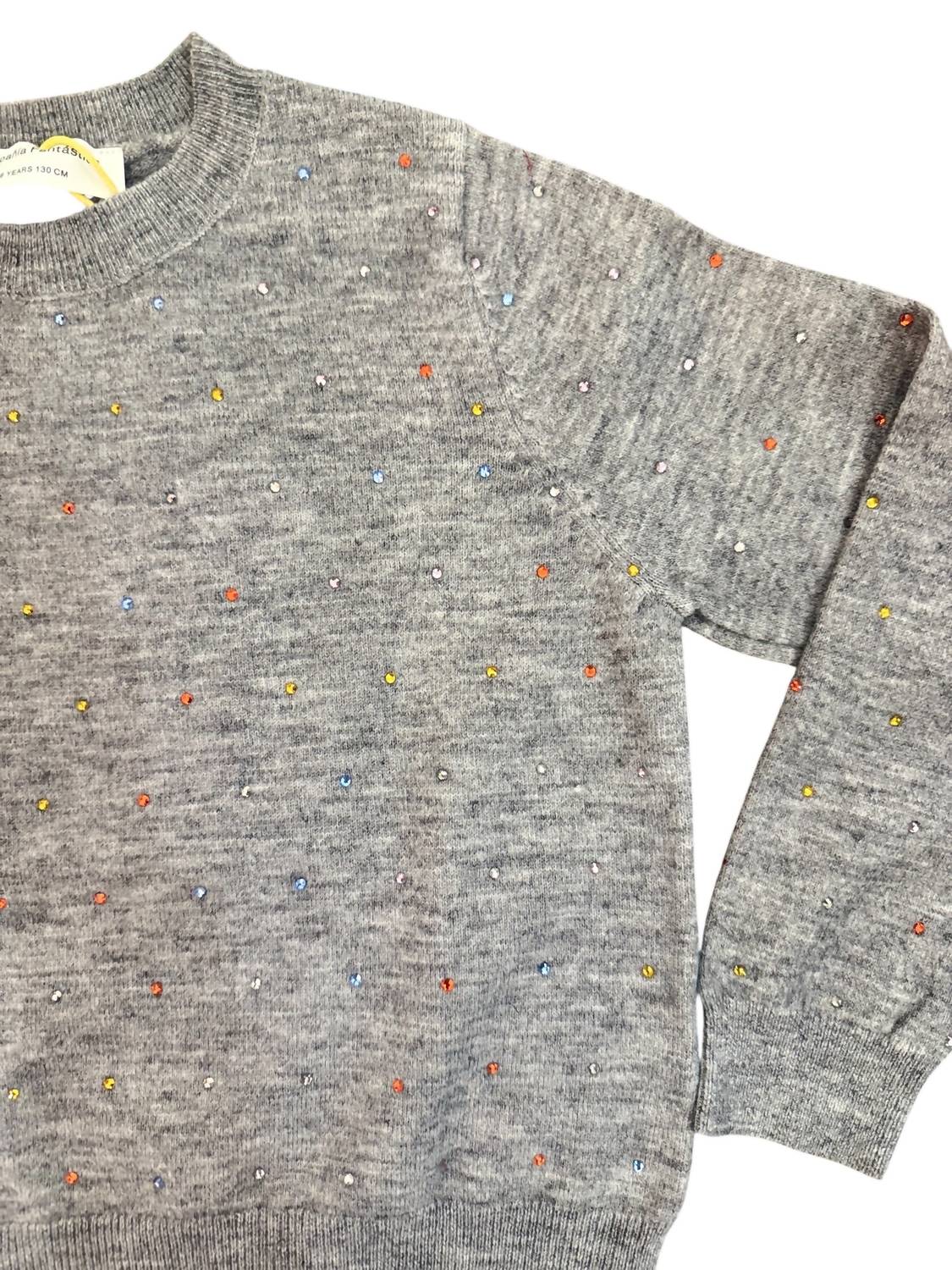 Compania Fantastica - Girl's Bejeweled Sweater