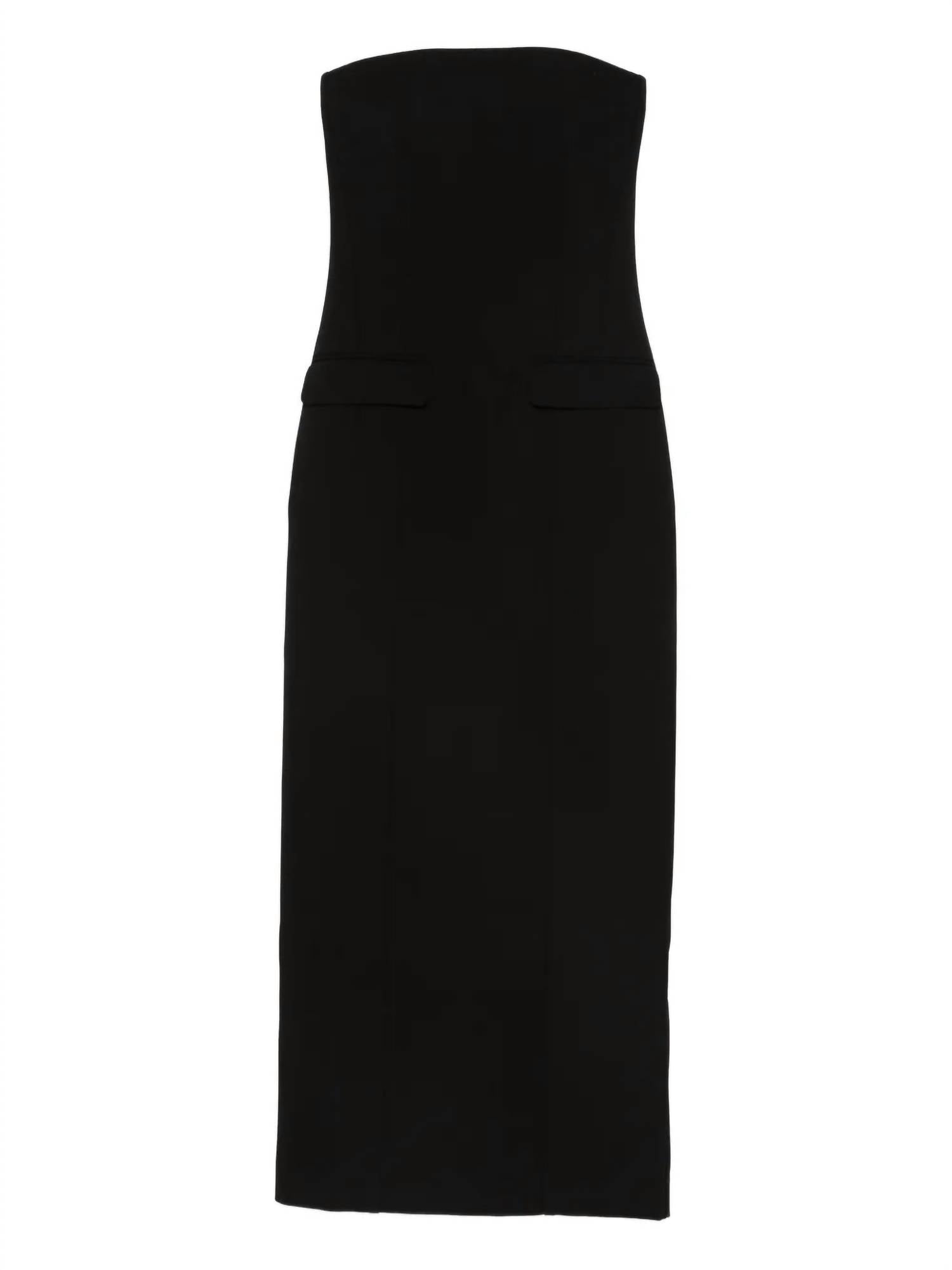 Toteme - Strapless Pocket Dress