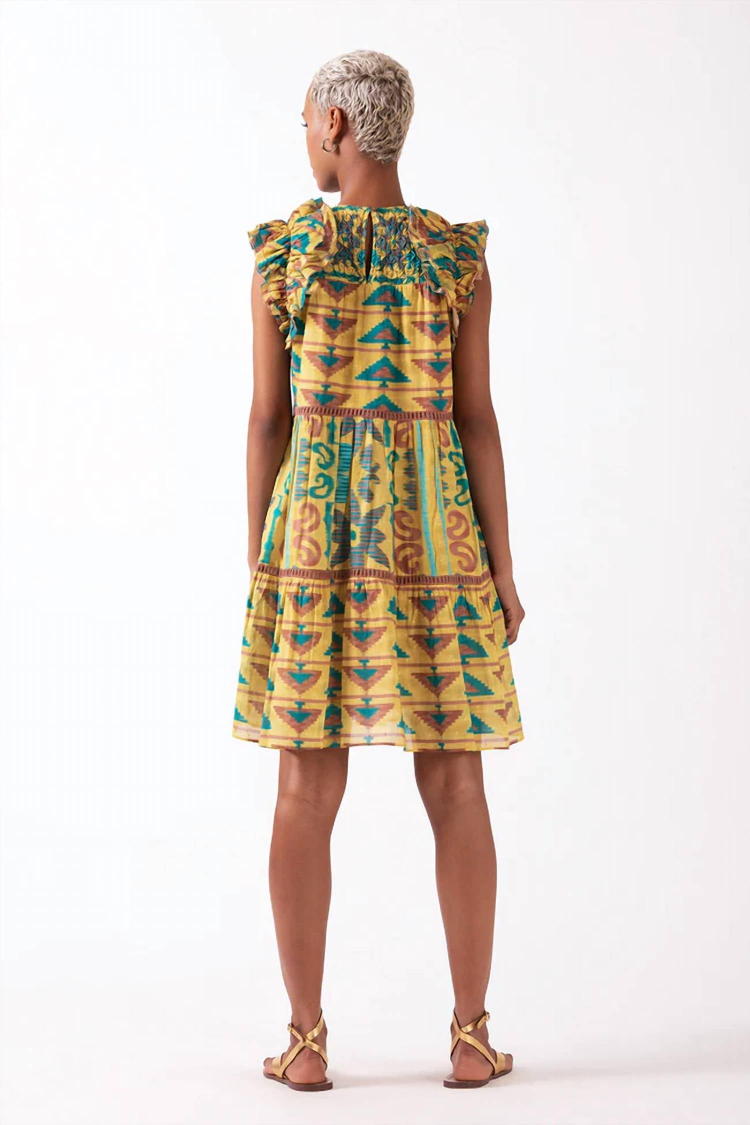 Ash & Eden - Olga Mini Tiered Dress