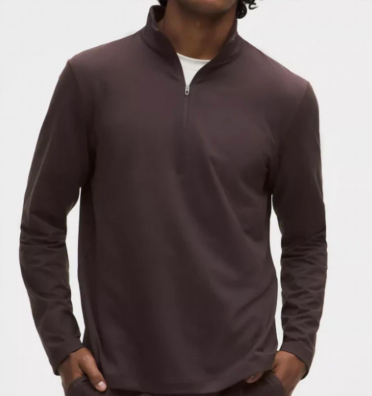 Lululemon - Soft Jersey Half Zip Top