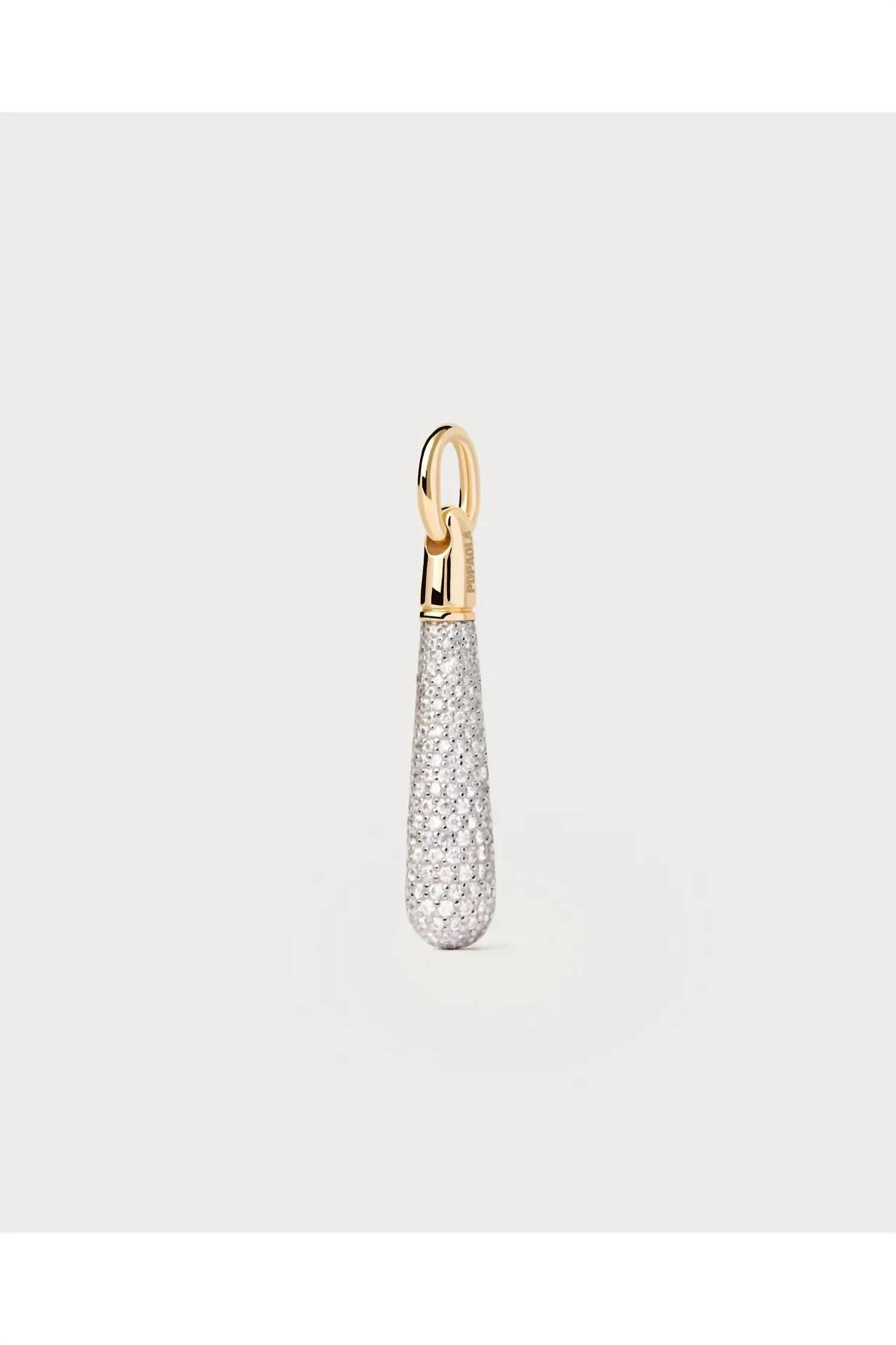 Pdpaola - Women's Pavé Large Drop Pendant