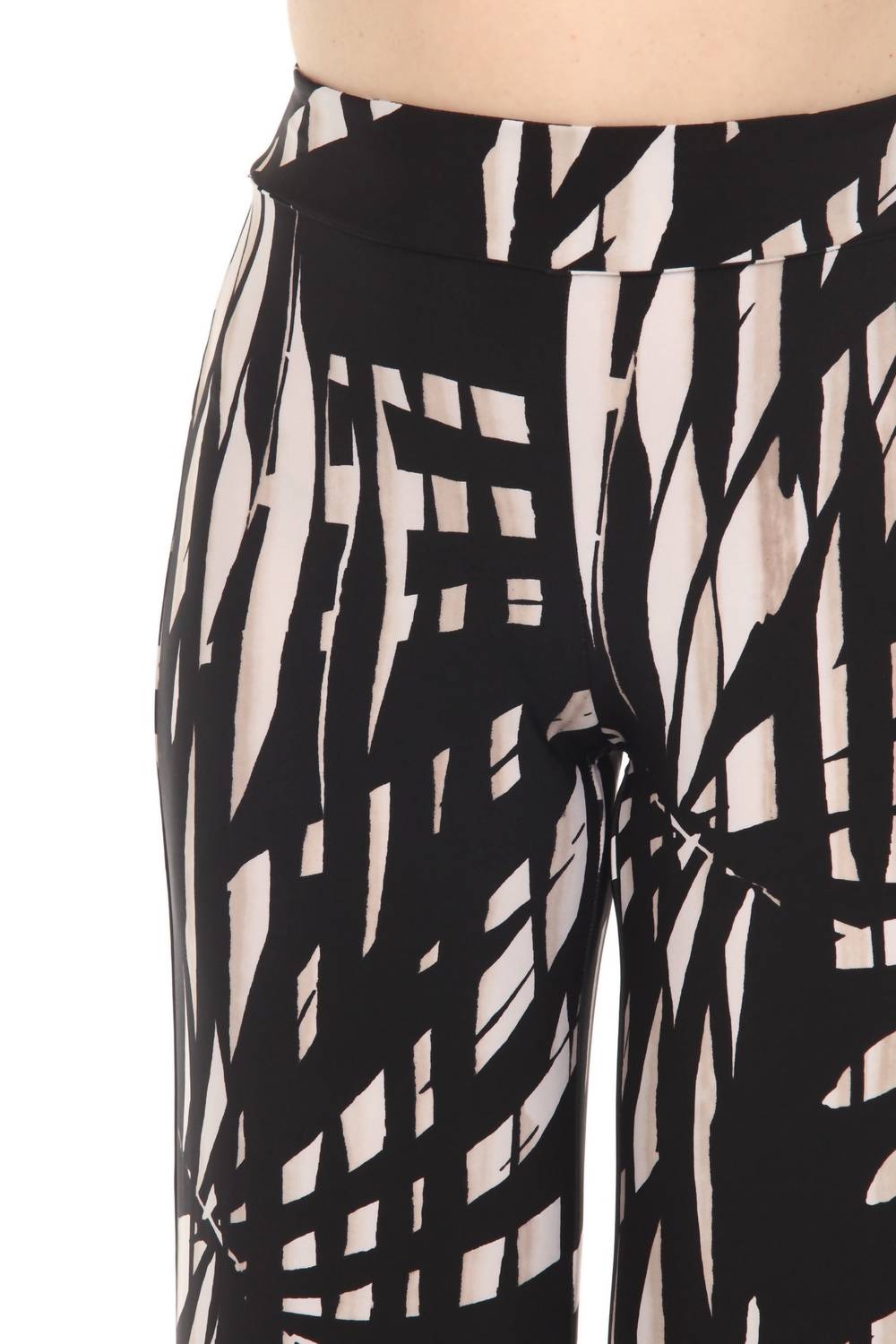 Joseph Ribkoff - Tropical Print Wide Leg Pants