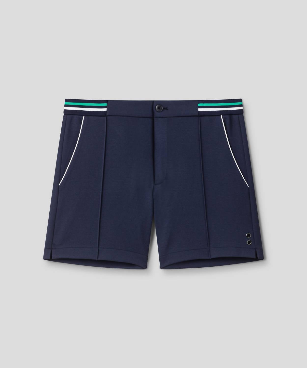 Ron Dorff Men's Tennis Shorts in navy - men's shorts - view 4