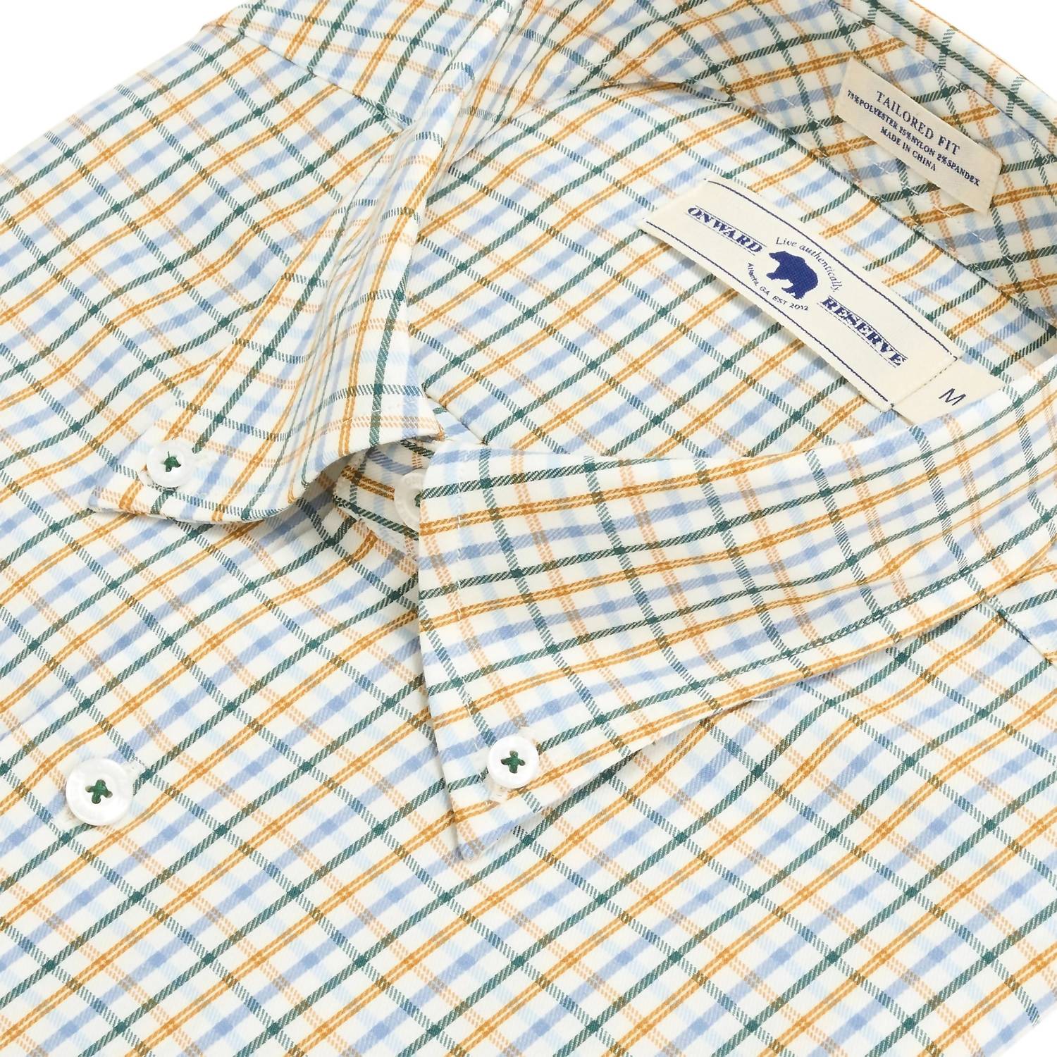 Onward Reserve - Men's Cypress Tailored Fit Brushed Twill Shirt
