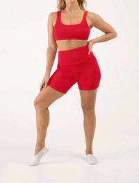 Bloch - Women's High Waisted 5” Biker Shorts