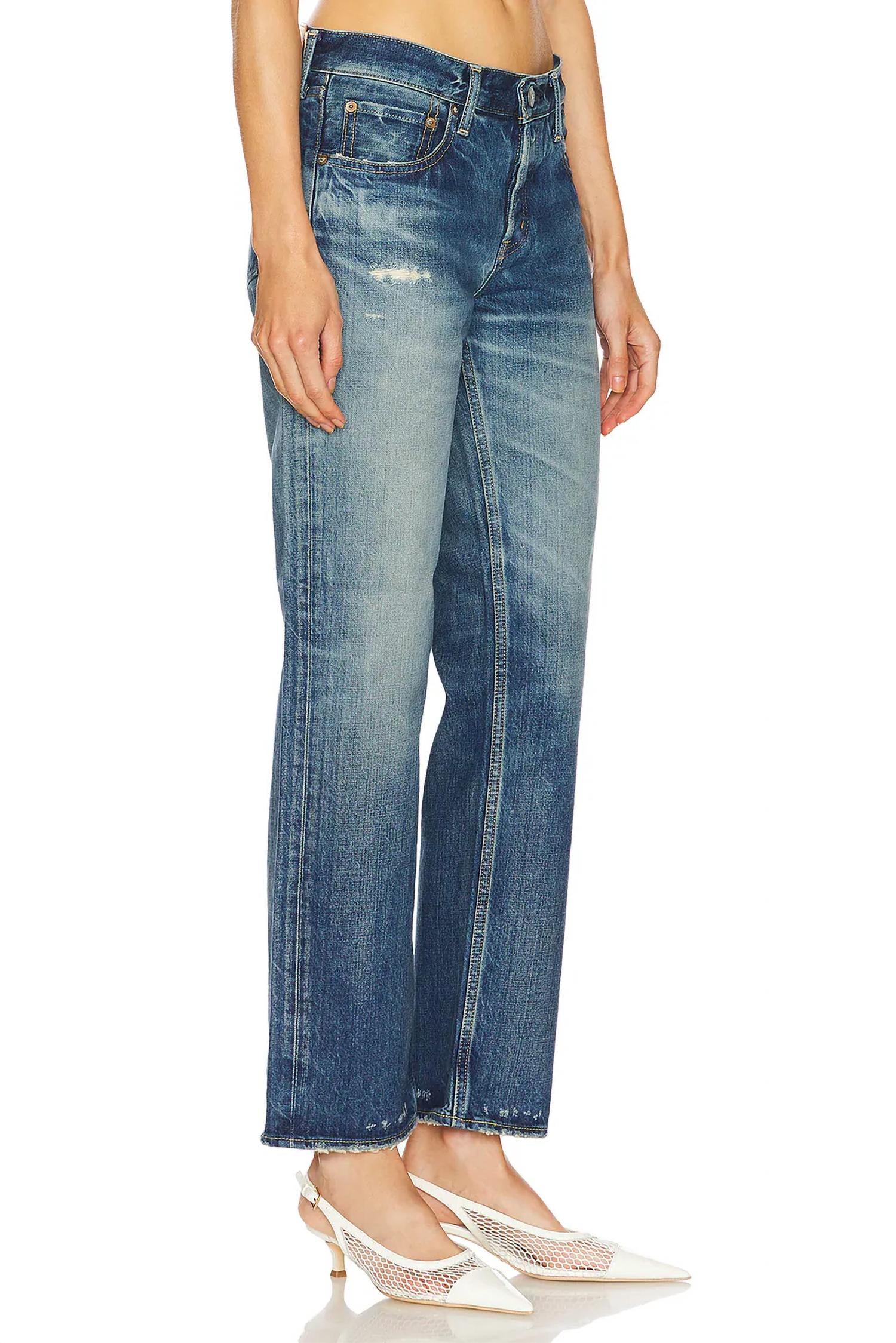 Moussy - Vintage Straight-leg Jeans