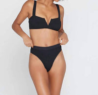 L*Space - Lee Lee Ribbed Bikini Top