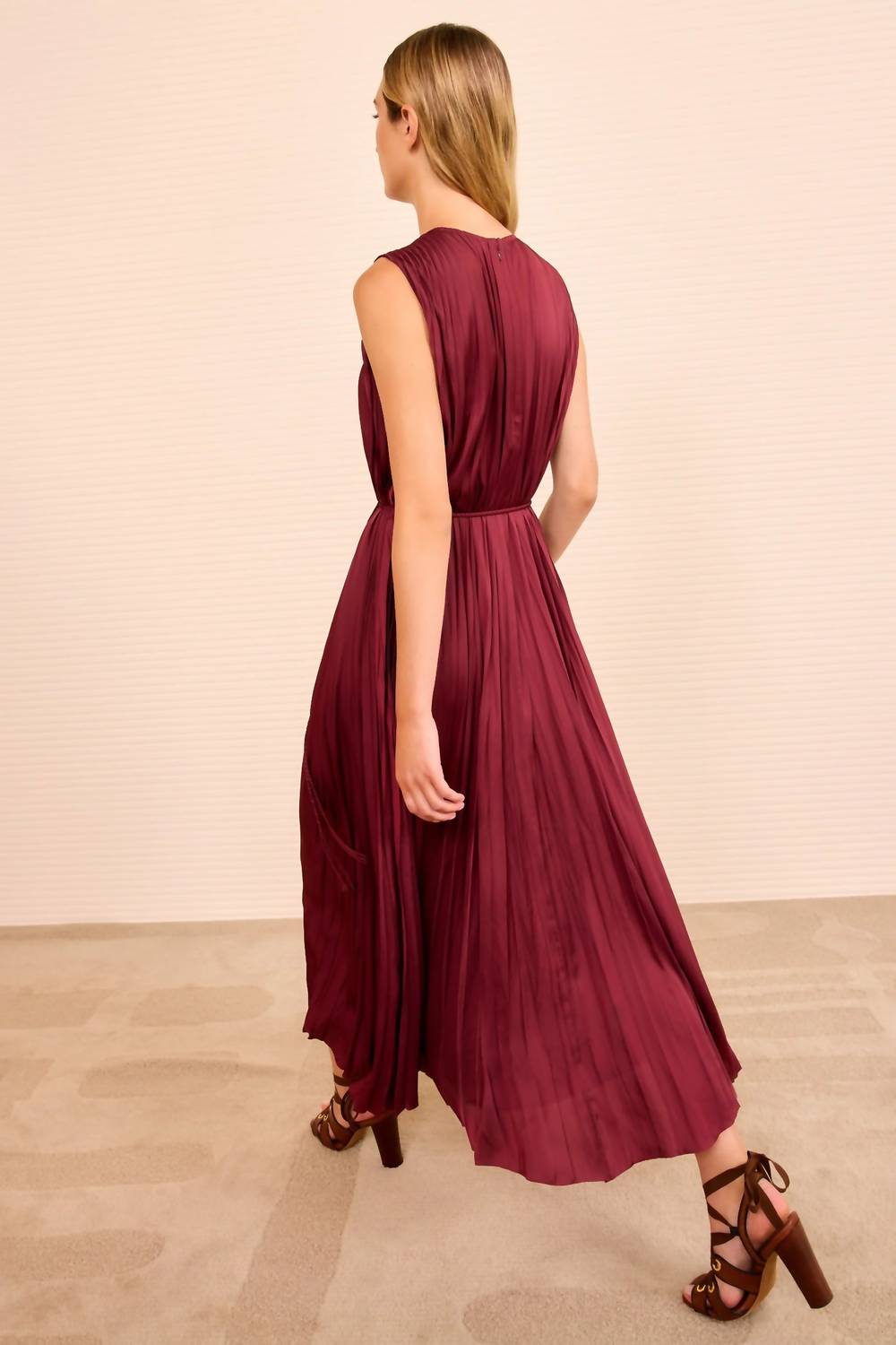 Ulla Johnson - Fianna Pleated Midi Dress