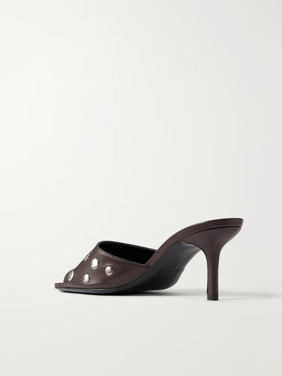 Staud - Women's Bea 66 Studded Leather Mule