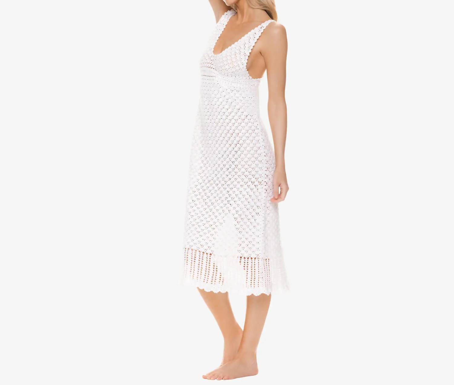 Helen Jon - Claudia Crochet Midi Dress