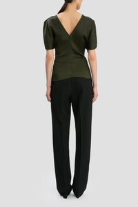 Victoria Beckham - Draped Sleeve Top