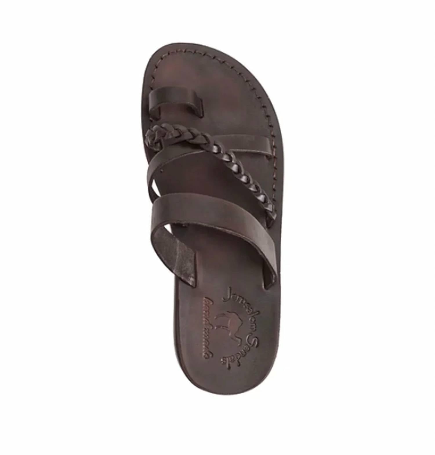 Jerusalem Sandals - Women's Sophia Braided Flat Sandals